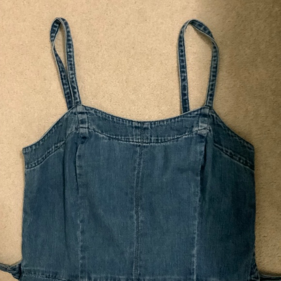 Adriano Goldschmied GISELE DENIM WIDE LEG JUMPSUIT - Picture 8 of 12